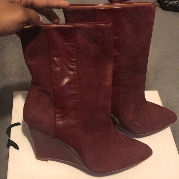 Zara Shoes - Zara mid calf suede boots